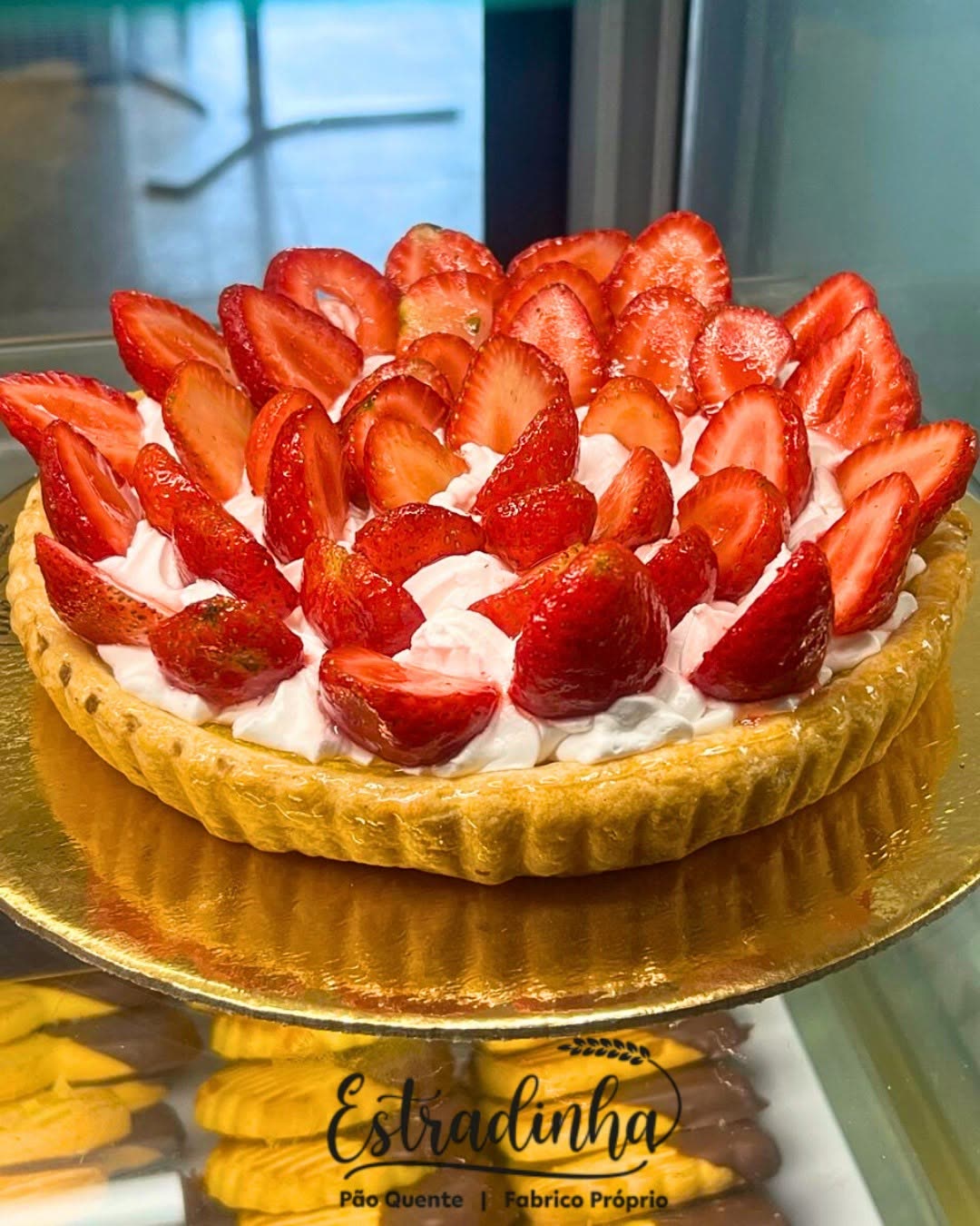 Bolos e tartes do Pão Quente Estradinha