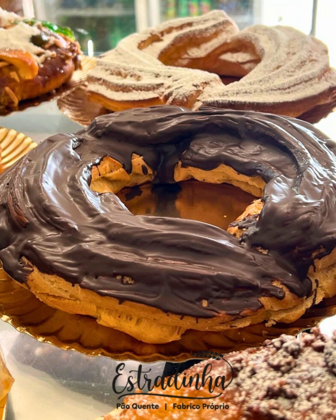 Bolos e tartes do Pão Quente Estradinha