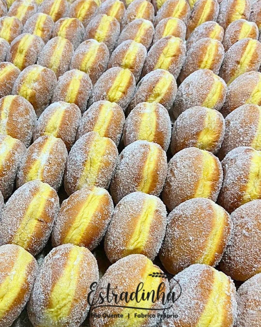 Bola de Berlim simples — Pão Quente Estradinha