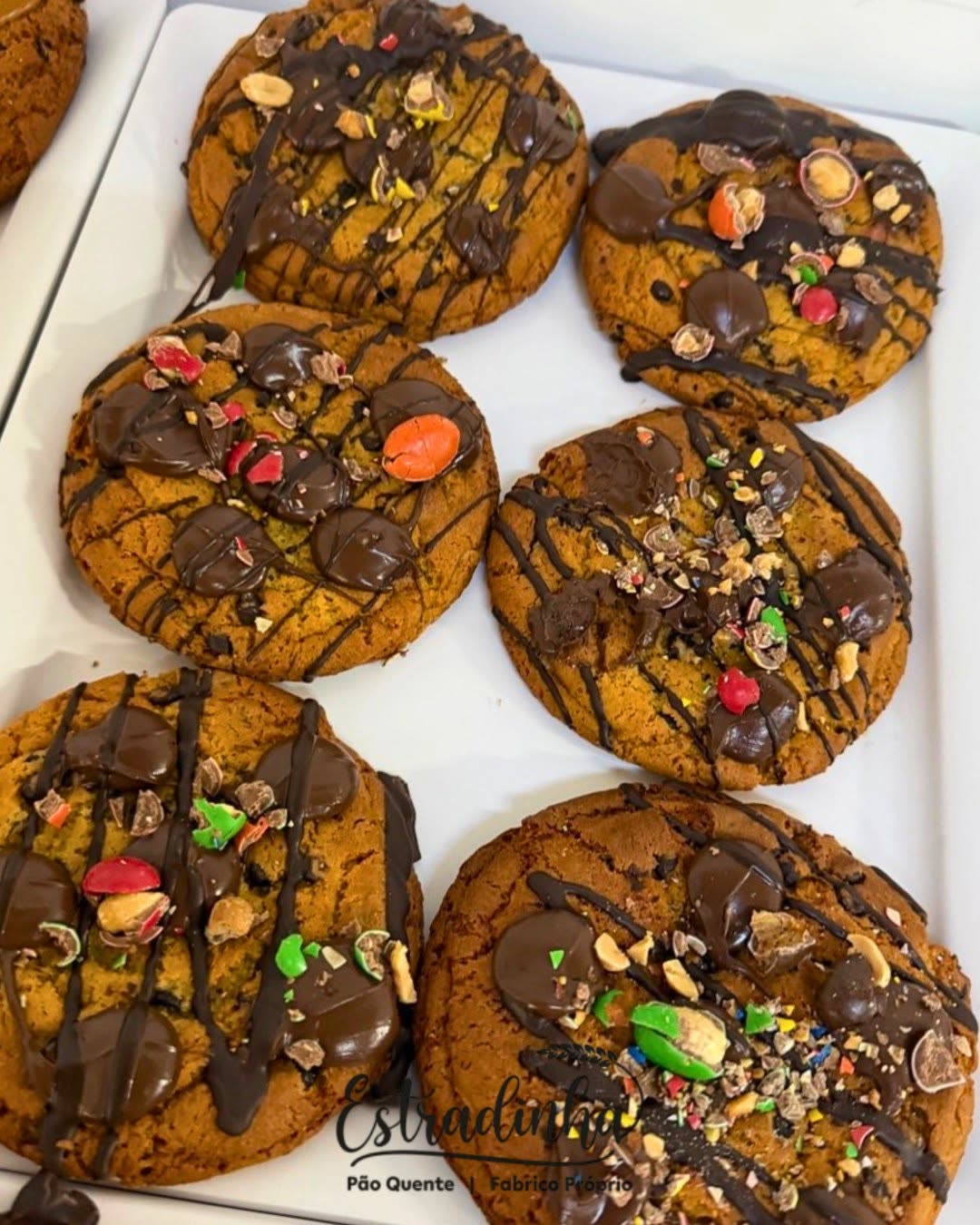 Cookies do Pão Quente Estradinha