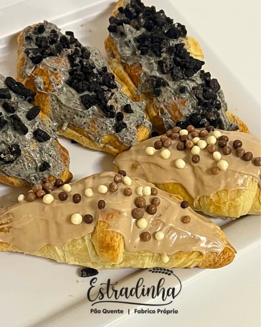 Croissants do Pão Quente Estradinha