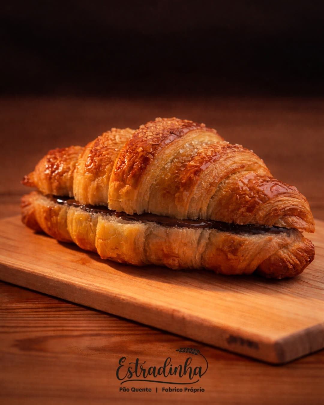 Croissants do Pão Quente Estradinha