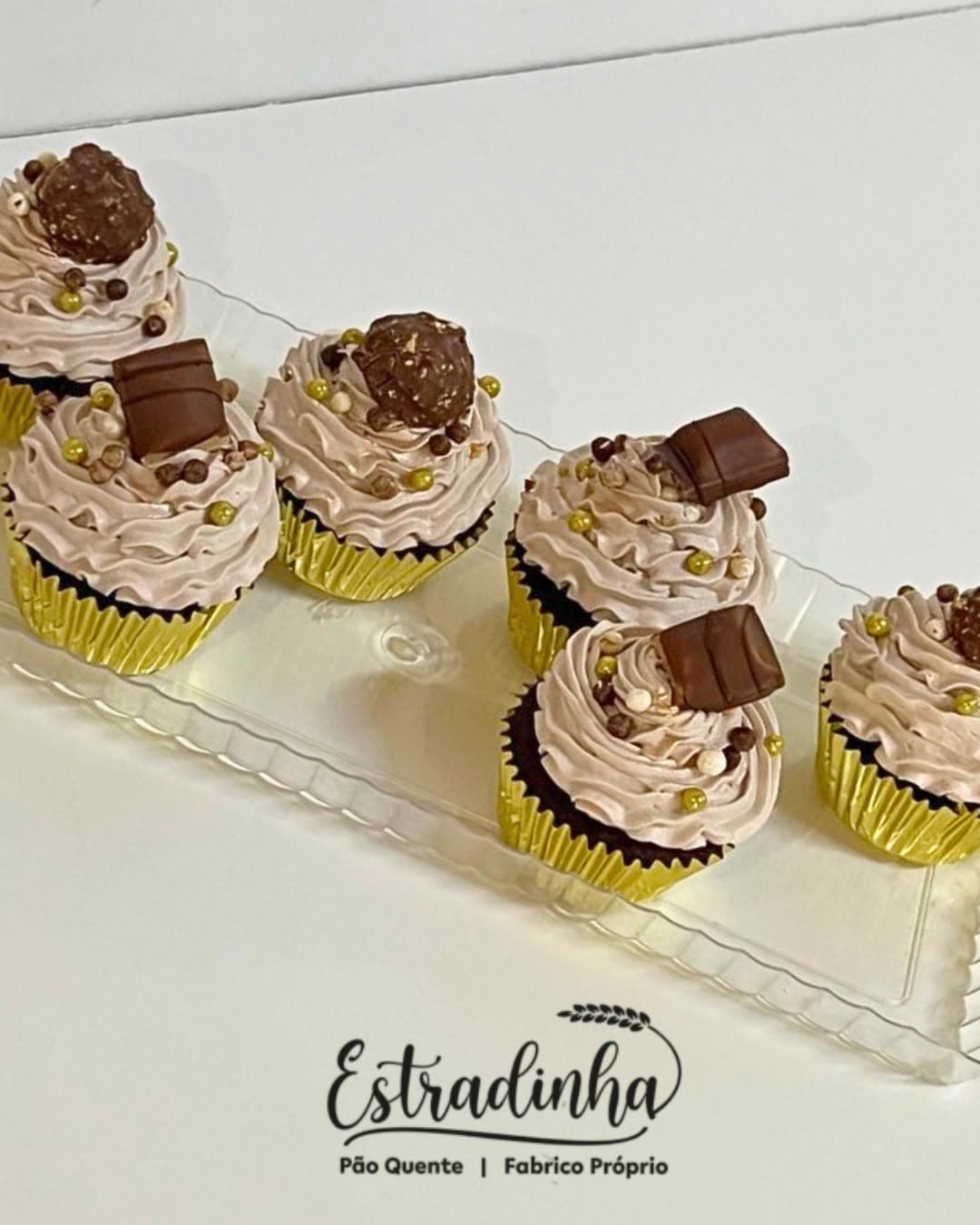 Cupcakes do Pão Quente Estradinha