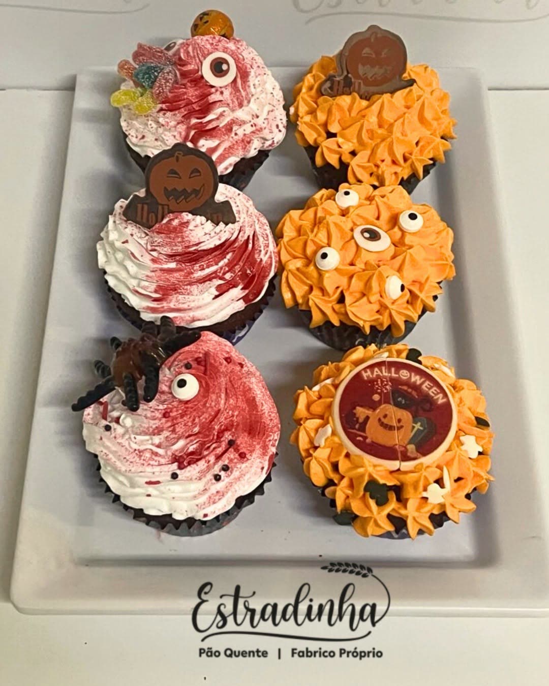 Cupcakes do Pão Quente Estradinha