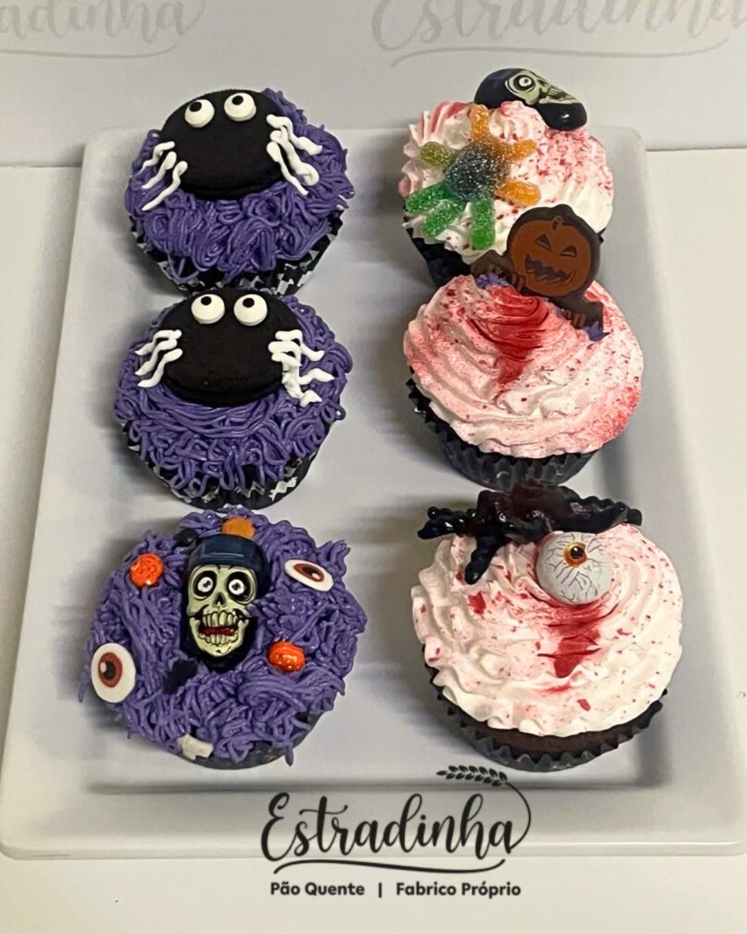 Cupcakes do Pão Quente Estradinha