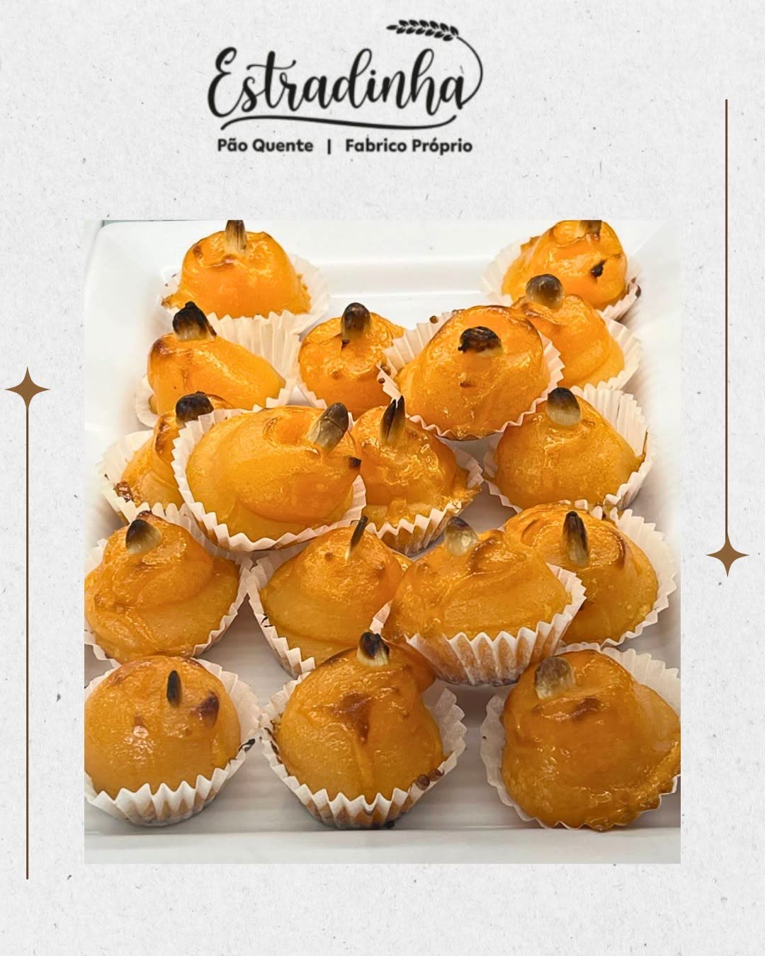 Doçaria tradicional do Pão Quente Estradinha