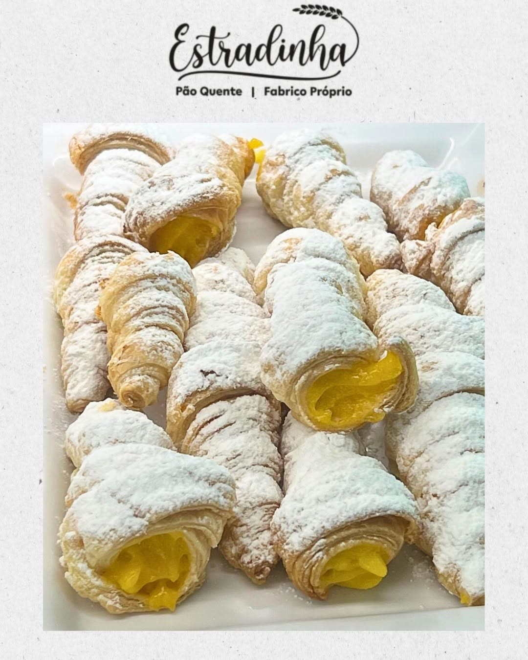 Doçaria tradicional do Pão Quente Estradinha